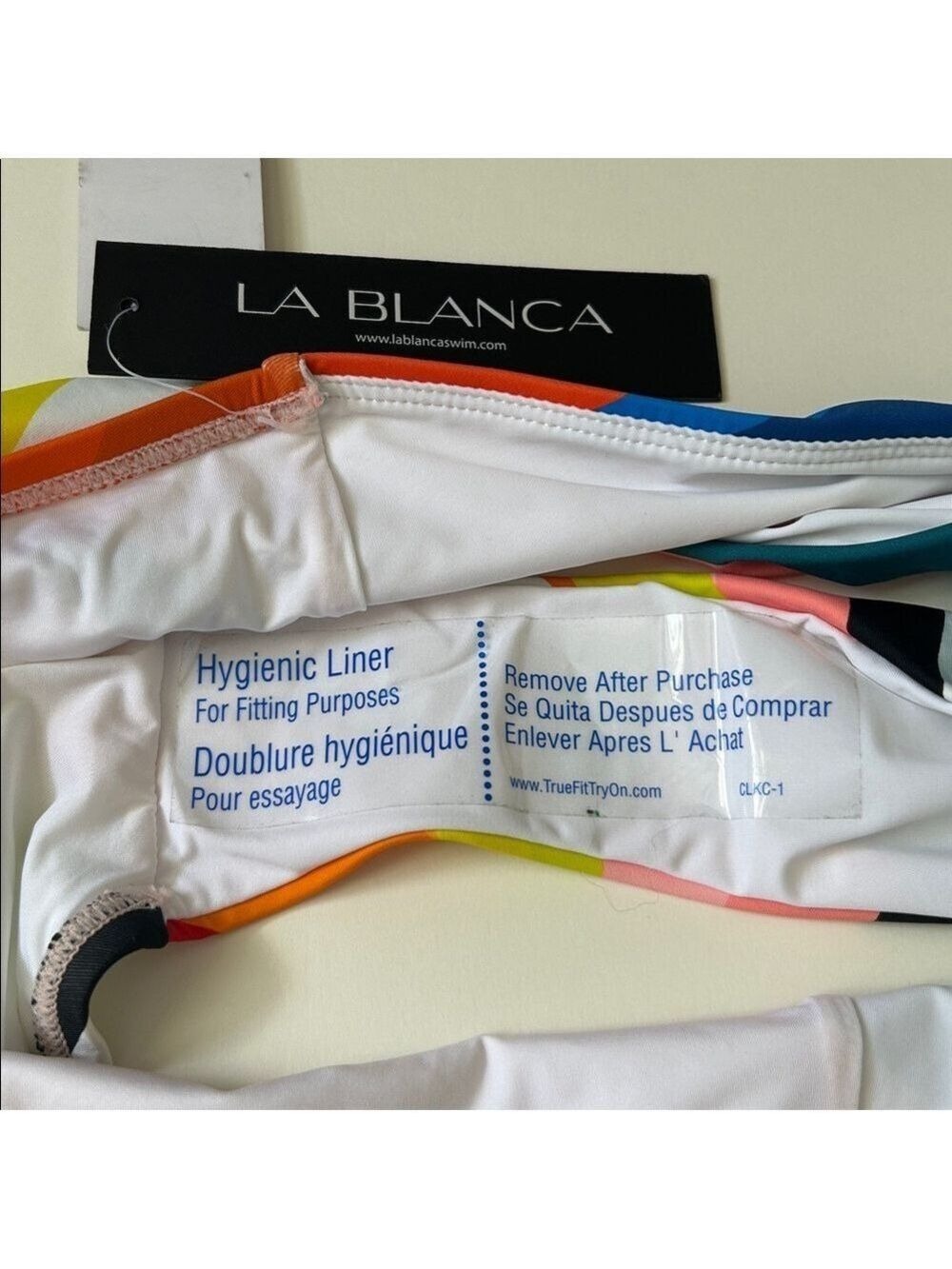 NWT La Blanca Colorful Geometric Bikini Bottom - Picture 4 of 10